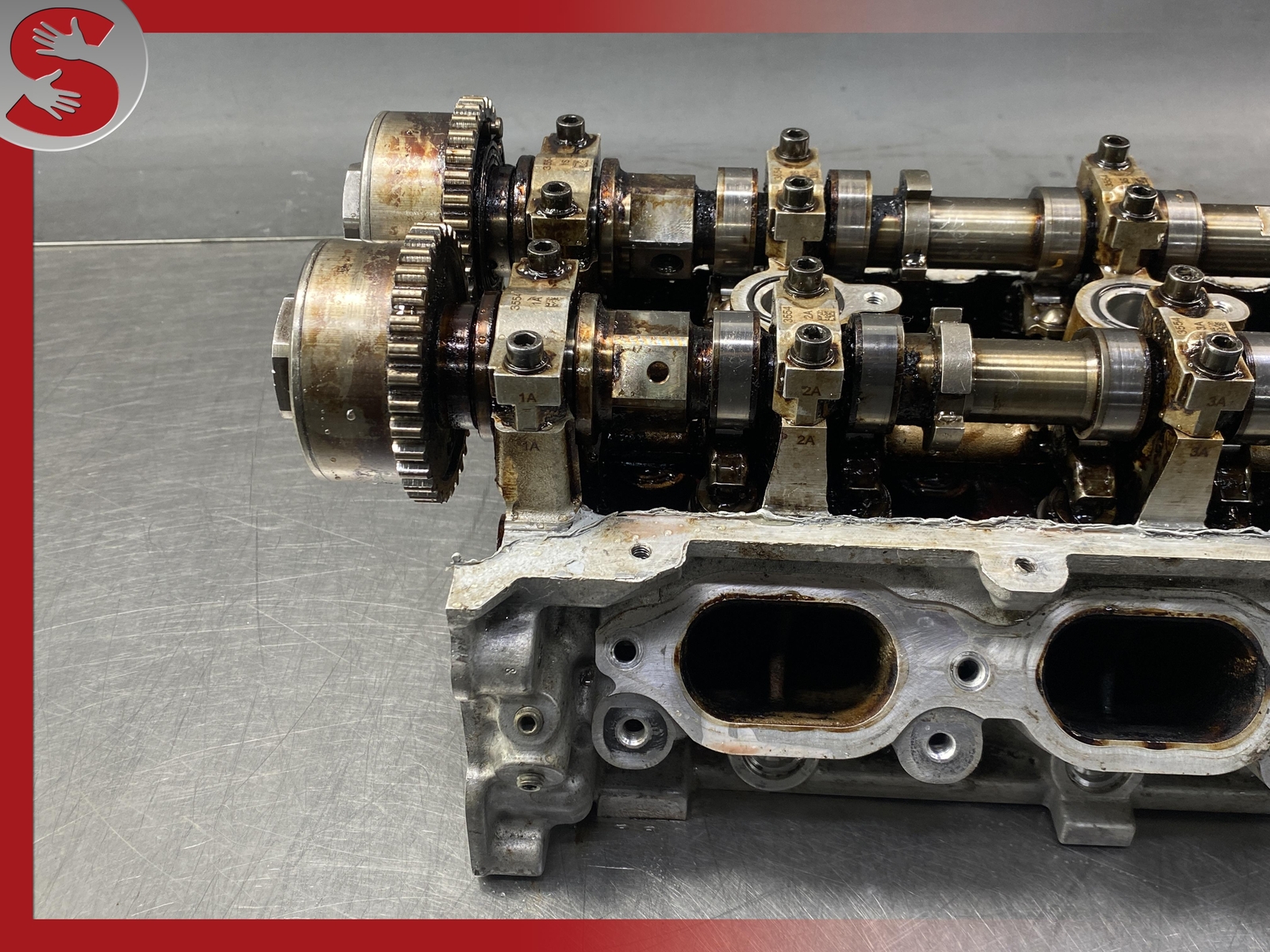 MASERATI GHIBLI 3.0L V6 ENGINE MOTOR RIGHT CYLINDER HEAD W/ CAMSHAFT OEM 2014-16