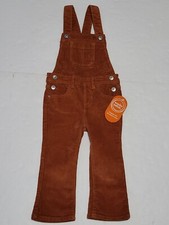  4 Wonder Nation Baby and Toddler Girl Overall NWT Size Toddler 2T Brown