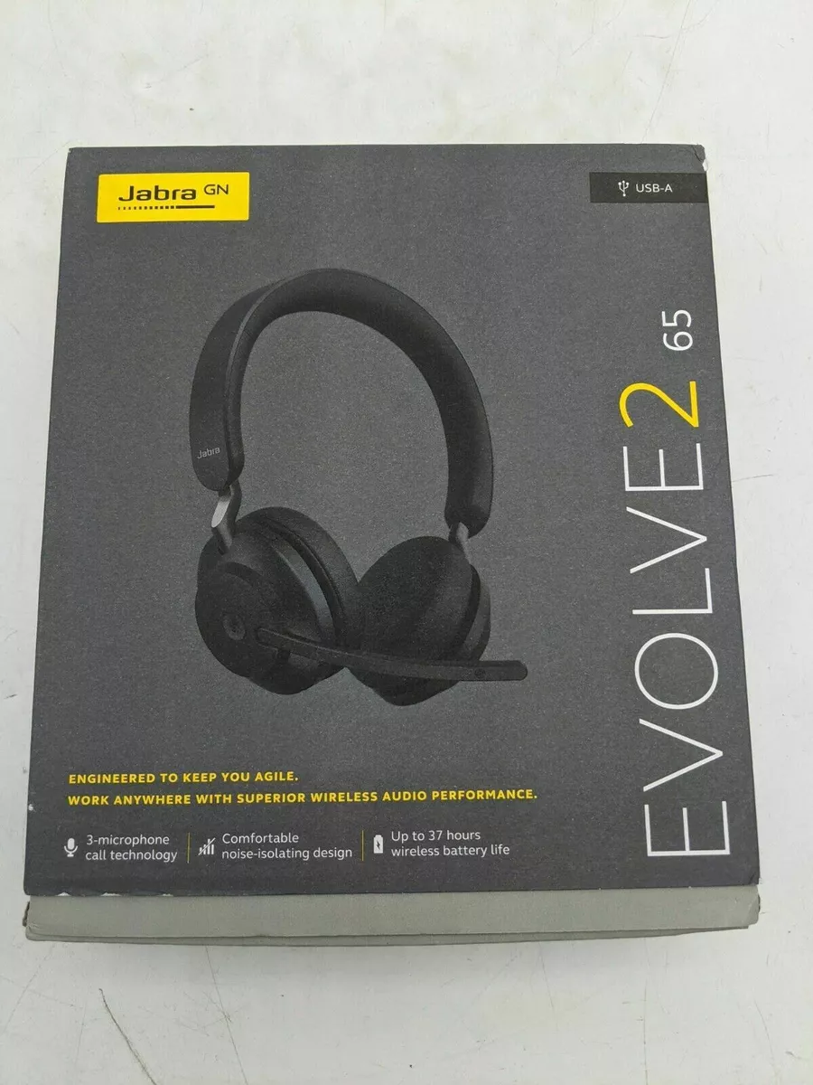 Casque sans fil Jabra Evolve2 65 MS Stéréo USB-A - JPG