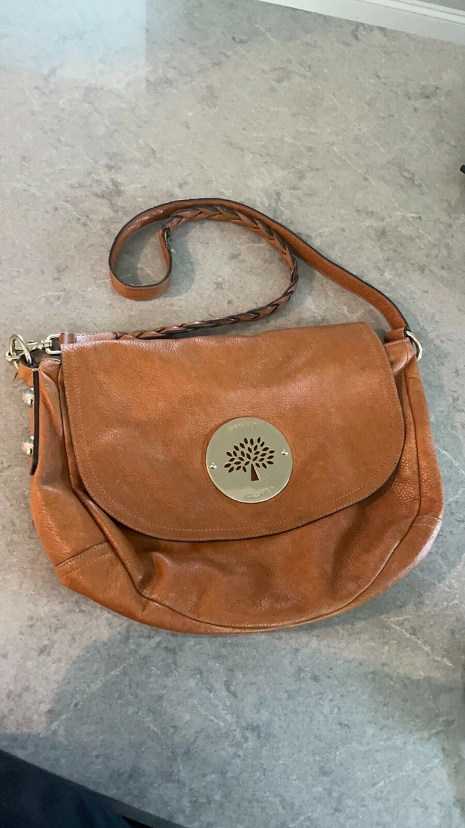 Mulberry Tan Leather Daria Crossbody Bag Mulberry