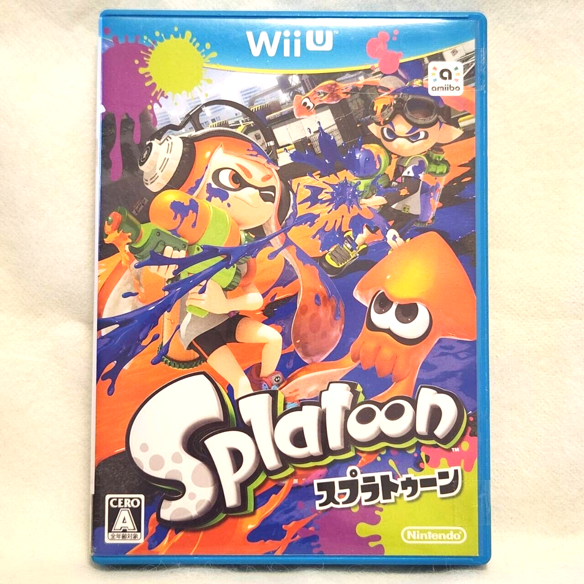 WiiU スプラトゥーン Splatoon ディスクのみ