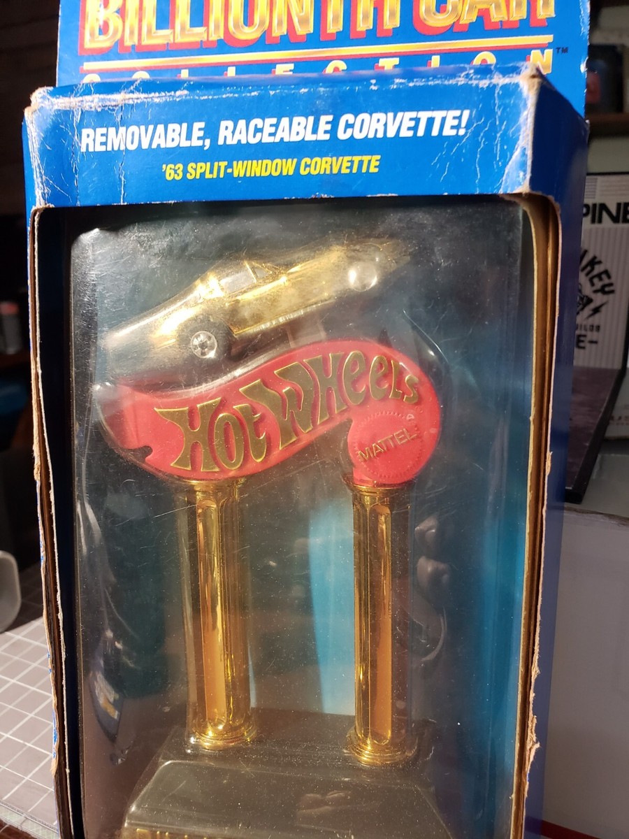 Hot Wheels Billionth Car 63 Split-window Corvette 1990 for