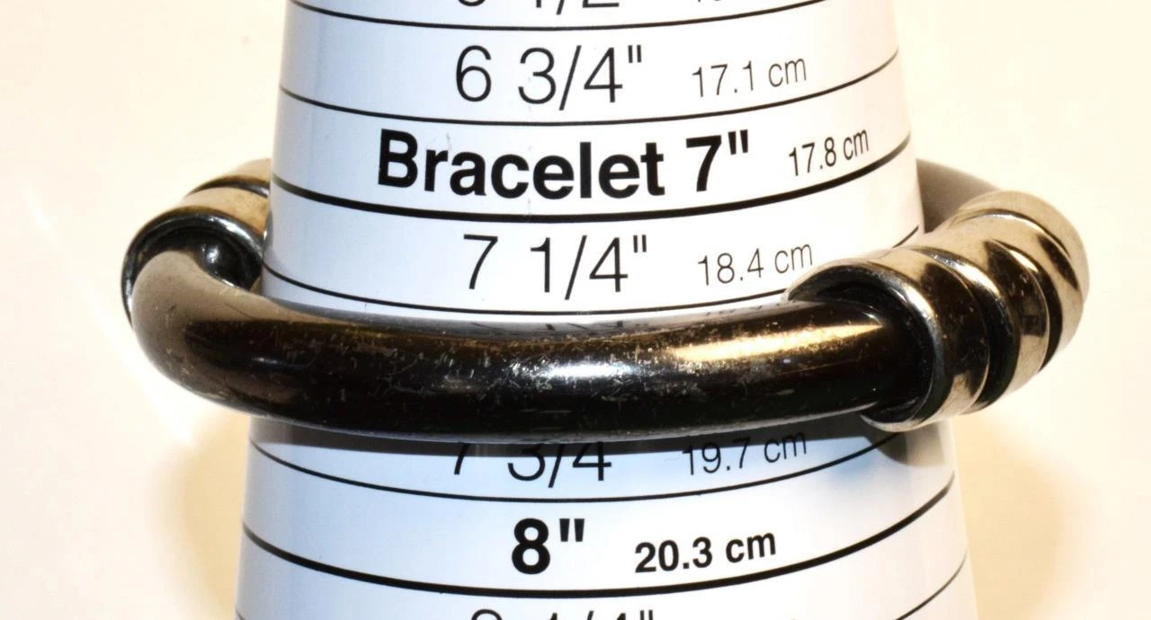 Bracciale Bungle Vintage LOEWE Spagna Designer Pistola Argento Colore