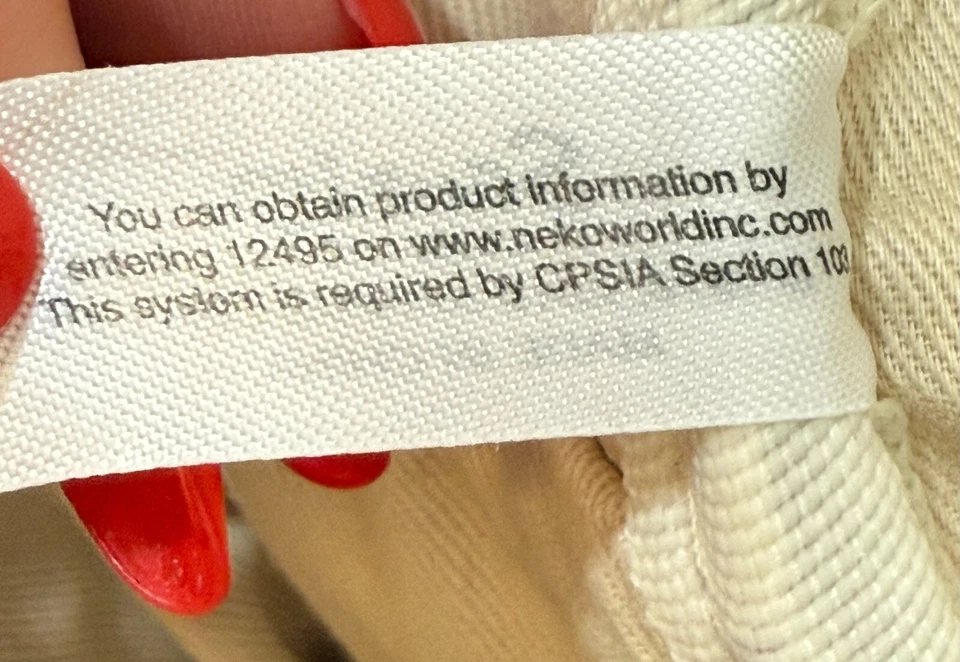 Bolsa de ombro feminina Hello Kitty de lona genuína Sanrio - Imagem 4 de 4