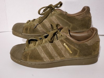 adidas superstar olive green