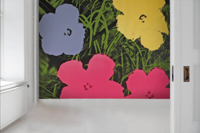 3D Fine Art Oil Painting Floral Self-adhesive Removable Wallpaper Murals Wall