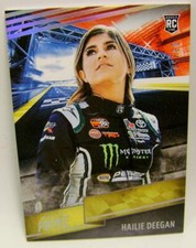 HAILIE DEEGAN RC #34 /50 BASE CARD NASCAR PANINI PRIME RACING 2019