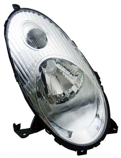 Projecteur droit chrome pour Nissan Micra K12 de 2003-2007 finition origine
