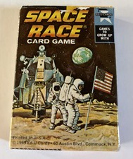 Vintage 1969 Space Race Card Game Ed-U-Cards Games to Grow Up With  Complete