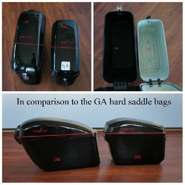kawasaki hard saddlebolsas