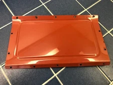 Vintage VW Bus Fresh Air PANEL Original Paint Sealing Wax Red 1955-1967