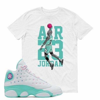 Jordan 13 Aurora Green Shirt Michael 