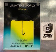 Jimmy Eat World - Damage 2003 RCA Records 8.5 x 11" promo sticker
