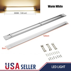 120cm 40w 4ft Led Tube Batten Linear Slimline Ceiling Light Warm