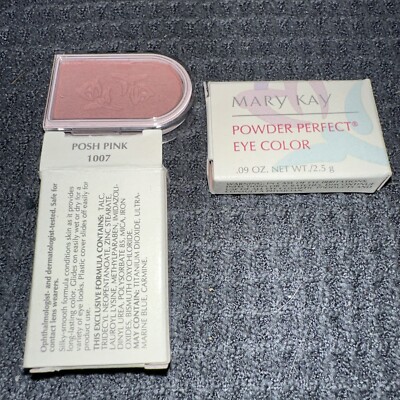 Mary Kay Powder Perfect Eye Color (Posh Pink) .09 Oz. #1007 NEW NIB