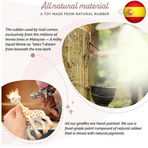 Sophie la girafe con caja regalo - 100% hevea - Imagen 4 de 4