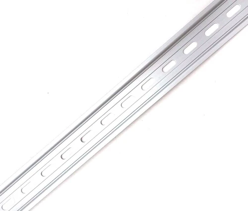 20 Pieces DIN Rail Slotted Aluminum RoHS 1 Meter Long 35mm 7.5mm 20 Meters Total