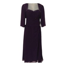 J1101 Jasmine Bridal New Mother of the Bride Dress - BORDEAUX - Size 8