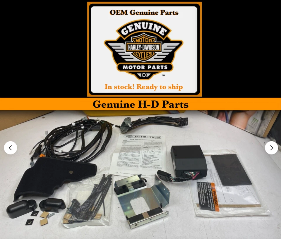 MTX Boom '06-'13 OEM Harley Touring Amplifier Audio Saddlebag Speaker Wiring Kit - Image 2 of 4