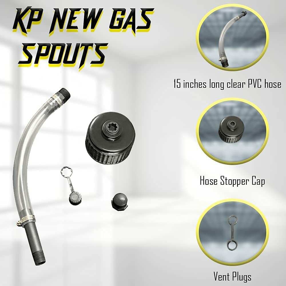 Racing Fuel Filler Hose with cap and vent -1 Pack for VP, Pit Posse, Jazz & More