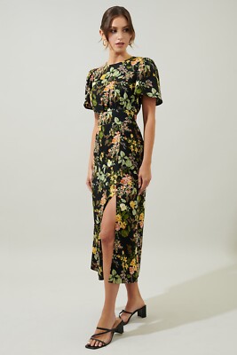 green off the shoulder sweater dress Fitted Off-the-Shoulder Sweater VERDANT GREEN / M