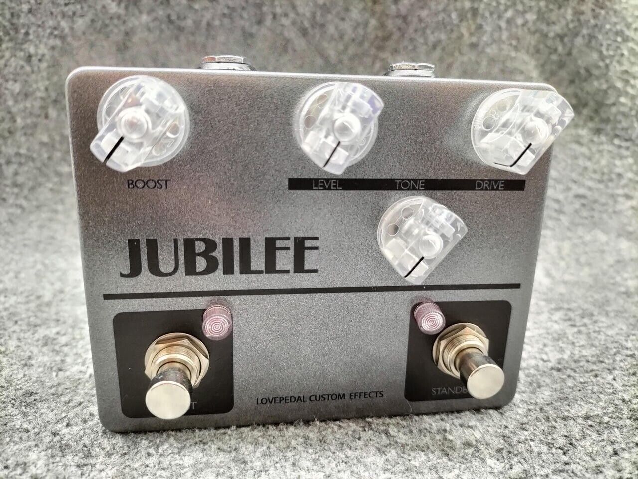 Lovepedal JUBILEE PLUS BOOST Distortion Guitar Effect Pedal with Box