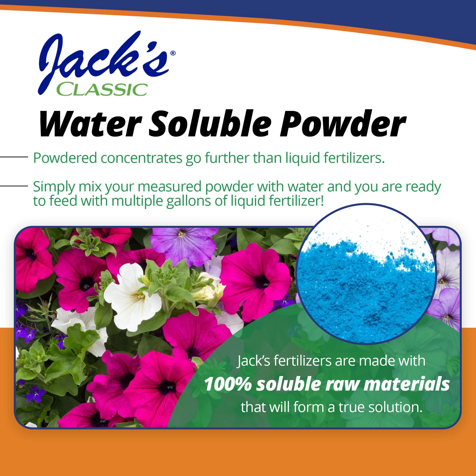 J R Peters Jacks Classic Blossom Booster Water-Soluble Fertilizer - Thumbnail 5