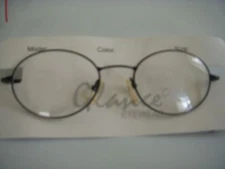 NEW GLANCE C654-500 46□19 -140   MATTE BROWN FULL-RIM VISION EYEGLASSES/FRAMES 