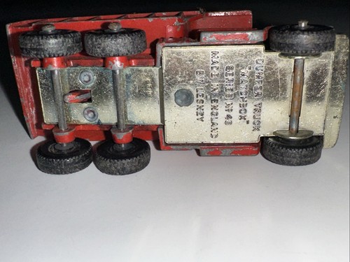 LESNEY MATCHBOX SERIES #48 RED DUMPER TRUCK IN NICE CONDITION - Picture 7 of 7