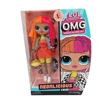 LOL Surprise OMG Neonlicious Doll Series 1 Fashion Doll NIB Collector Gift Toy