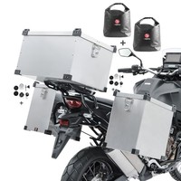 Alukoffer M14 2X40L FüR Ducati Scrambler Café Racer + TC 60L + Innentaschen