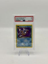 Dunkles Garados 1. Edition Pokemon Team Rocket PSA 5 Slab -Missgrade