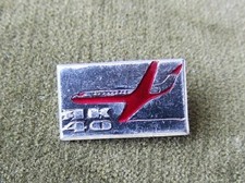 Vintage BOEING 777 Airplane Pinback AK40 Saudi Arabian Airlines