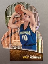 Wally Szczerbiak 1999-00 Topps Stadium Club Luminescent 3x3 9C Rookie card. rookie card picture