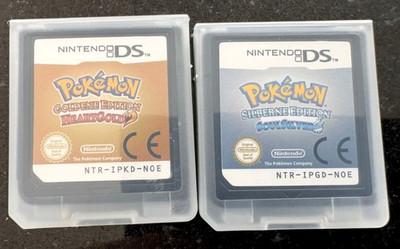 2x DS Pokemon Pokémon Goldene & Silberne Edition Heartgold & Soulsilver Deutsch