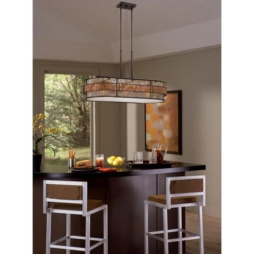 Laguna - 3 Light Pendant - 21 Inches high Island Light Quoizel Lighting - Picture 6 of 6