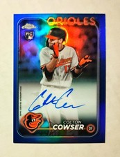 Colton Cowser #RA-CC Prices | 2024 Topps Chrome Rookie Autograph