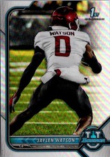 2021-22 Bowman University #76 Jaylen Watson