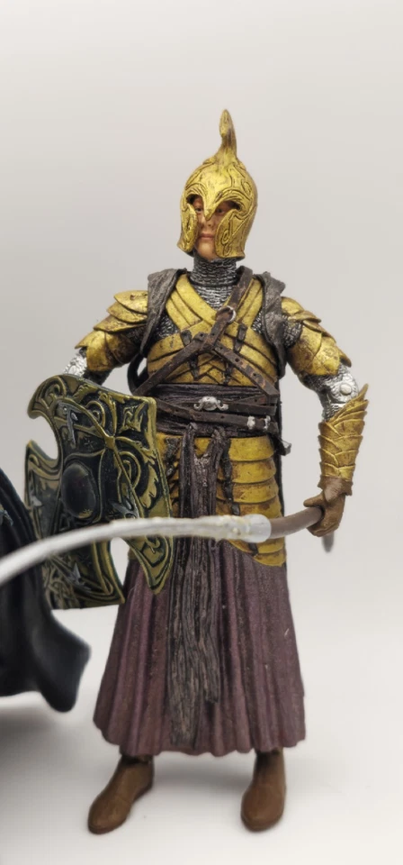 Lote de figuras de acción El Señor de los Anillos 2002 Toybiz algunos accesorios Foto 3 de 4