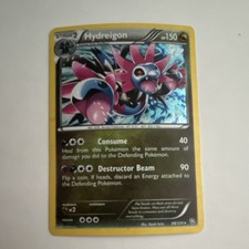 Pokémon Hydreigon Cracked Ice Holo Deck Exclusives 98/124 150HP TCG Card