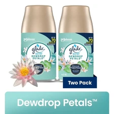 Automatic Spray Air Freshener Refill Dewdrop Petals Scent 6.2oz 2 Pack