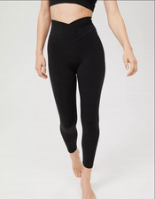 OFFLINE By Aerie Real Me High Waisted Crossover Legging - True Black