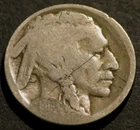 1913 S Buffalo Nickel Type 2 T2 Key Date Restored Five Cent Coin D702