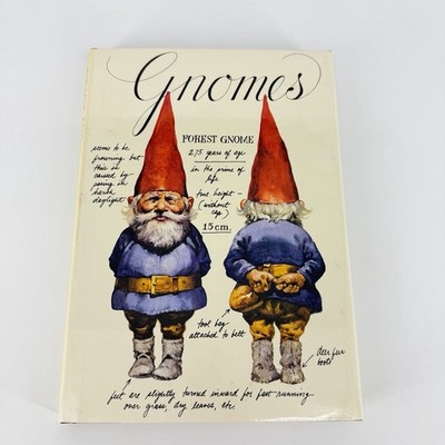 Gnomes by Poortvliet Huygen 1977 HCDJ Hardcover DJ Vintage 70s Coffee Table Book