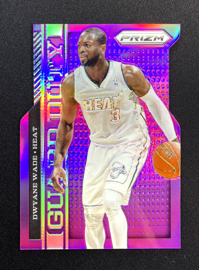 /49 DWYANE WADE 2013-14 Panini Prizm #11 PURPLE PRIZM Die-Cut /49 🔥NM+/SHARP🔥