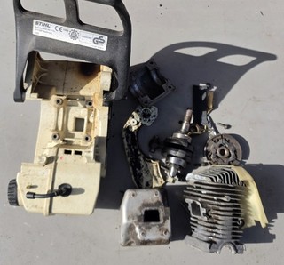 STIHL MS 210 CHAINSAW VARIOUS PARTS PLEASE READ DESCRIPTION.