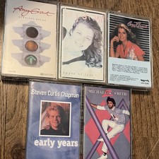 Lot of 5 Amy Grant cassettes and Steven Curti...
