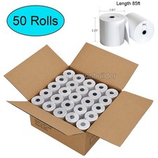 2 1/4" X 85' Thermal Paper 50 Rolls BPA Free Credit Card Paper Cash Register US