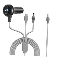 3 in 1 Starlink Mini Power Cable, 10FT/ 3M USB C/DC/Car Charger to DC