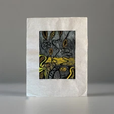 Vintage Ruth Leaf Color Print, “Snake Plant Seed” Signed/Numbered 7/25 C2000